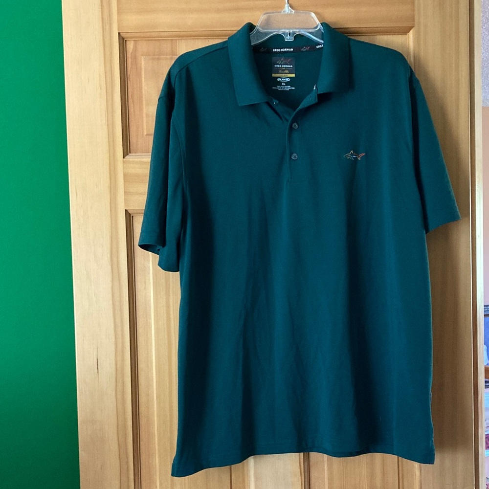 Greg Norman Dark Green Polo Shirt
